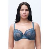 Chantelle Fleurs Signature Soutien-gorge Bleu Taille : B75