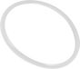 Sans marque Bague d'étanchéité en silicone pour autocuiseur - Transparent