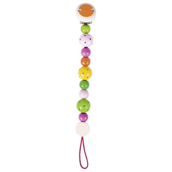 Heimess Soother chain spotted beads