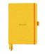 RHODIA 118585C - Hardcover Notitieboek Bullet Journal Goalbook Jonquille - A5 14,8 x 21 cm - Dot Stippen - 240 pagina's - Clairefontaine Wit Papier 90 g/m² - 3 Leeslinten, Elastieksluiting - Imitatieleer