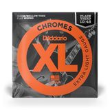 D'Addario ECG23PL Flat Wound Chromes Plain 3rd Elektrische Snaren (10-48)