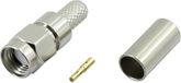 TRU COMPONENTS SMA-JC-RG58-1 1372236 SMA-Reverse-connector Connecteur, droit 50 Ω 1 pièce