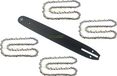 Matrix 40 cm, 1,3 mm, 3/8", 56 TG épée + 4 chaînes pour Matrix EK 2200-40-3 / Güde KS402P