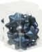 Othmar Decorations Bv 24x Sterretjes kersthangers/kerstballen donkerblauw van glas - 4 cm - mat/glans - Kerstboomversiering