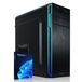 Greed® Basic V2 PC met Intel Core i5 10400 - snelle computer + Desktop voor kantoor en thuiskantoor met 4,3 GHZ, 8 GB RAM/werkgeheugen - 256 GB SSD - DVD+RW - USB3.1 - WLAN, incl. Windows 11 Pro