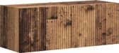 Icecat meuble TV 2 pièces vieux bois bois transformé