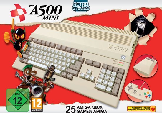 Koch Media The A500 Mini Retro Computer wit