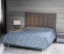 Homemania 14788 dekbed Damask-Natura, single, winter, lichtblauw, microvezel, 170 x 250 cm