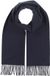 Bugatti Wollen Sjaal Navy Effen 180x33cm