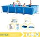 Intex Rectangular Frame Pool - 450 x 220 x 84 cm - Blue