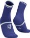 Compressport Pro Marathon Socks V2.0 Hardloopsokken Unisex Orient Blue/Star White Schoenmaat 35-38