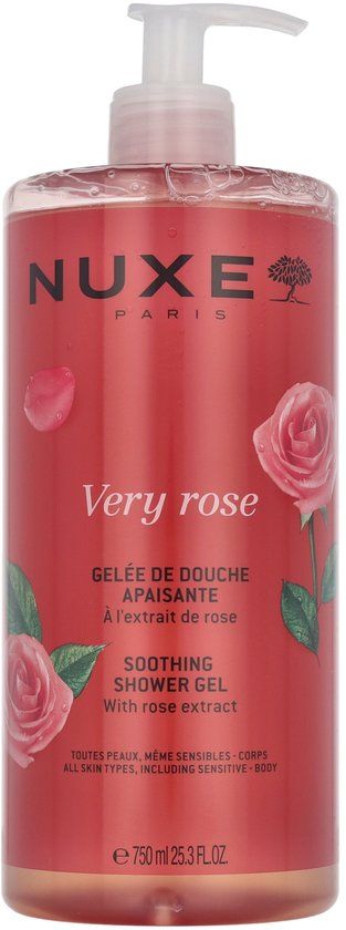 Nuxe Very Rose Soothing Shower Gel