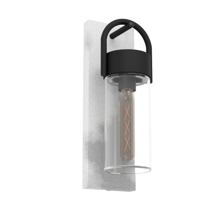 EGLO Carraro - Buitenlamp - Grijs - Edelstaal - E27 - 38cm