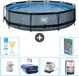 EXIT Toys EXIT Rond Stone Frame Zwembad - 360 x 76 cm