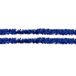 Gerimport Kerstslinger - 2x - blauw - folie lametta - 150 x 5 cm