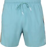 BOSS Zwembroek Heren Licht Blauw - Maat M - Polyester - Koordsluiting - Zwemshort