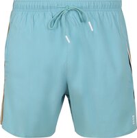 BOSS Zwembroek Heren Licht Blauw - Maat M - Polyester - Koordsluiting - Zwemshort