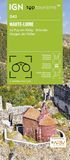 TOP100D43 IGN TOP 100- Haute-Loire - Puy-en-Velay Brioude Gorges de l'Allier Kaartendeck