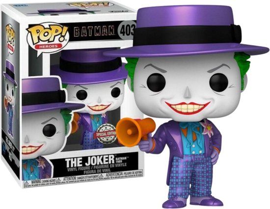 Funko Pop! DC Comics: Batman The Joker with Speaker #403 Exclusive