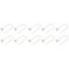 Sygonix SY-6250238 Lamphouder Set van 10 stuks 12 V/AC