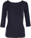 Winshape Shirt met ¾-mouwen WS4 neon blauw katoen/elastaan M