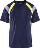 Blåkläder T-shirt Visible 3332-1030 - Marine/High Vis Geel - XXXL