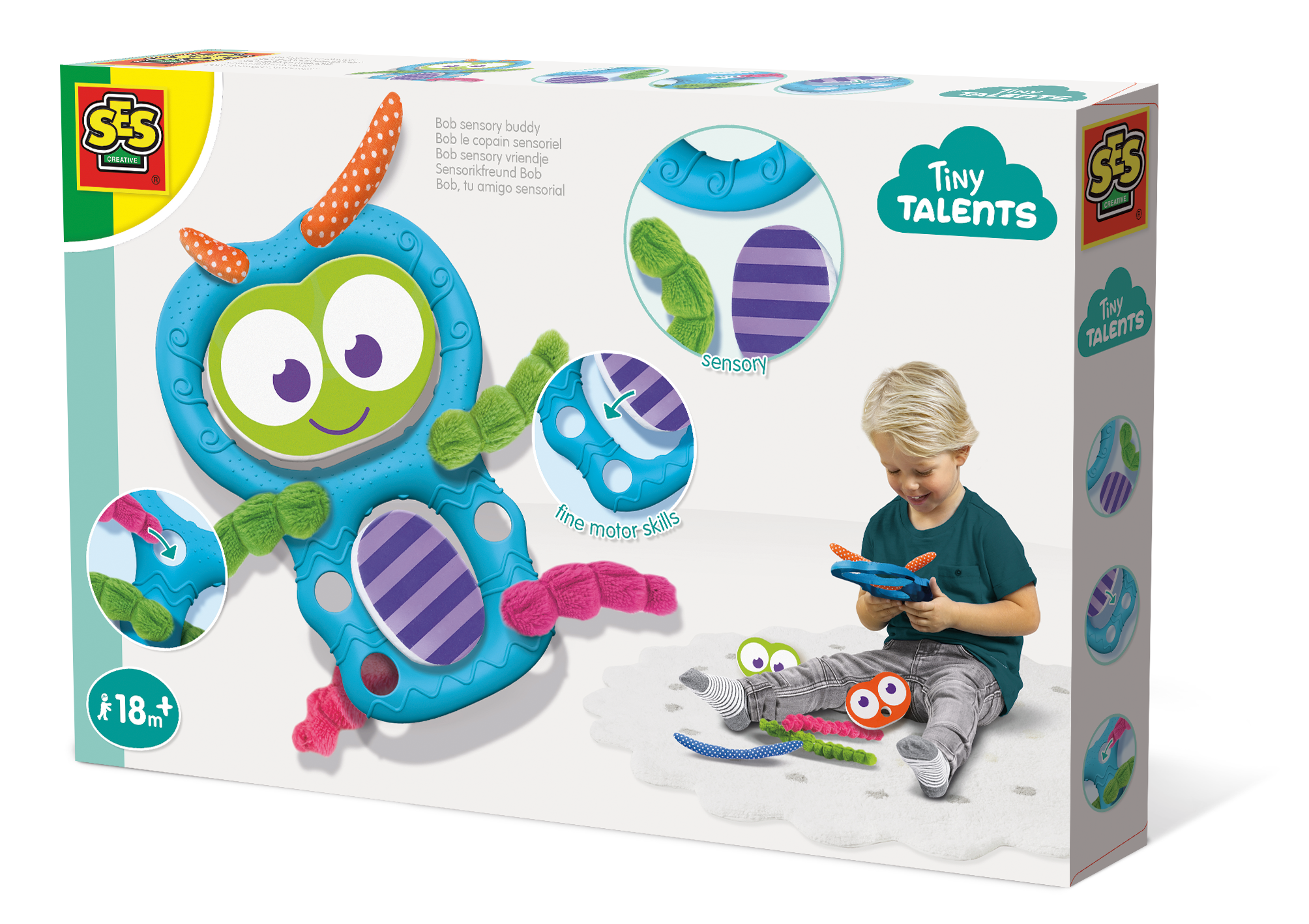 SES Creative Tiny Talents Bob Sensory Friend - 1.5+ Years