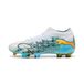 PUMA Chaussures de football FUTURE 9 ULTIMATE PLAYMAKER FG Unisexe, Blanc, 48