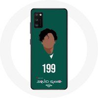Maniacase Case voor Samsung Galaxy A41 Squid Game Ali Abdul nummer 199