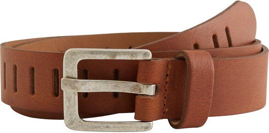 WE Fashion Jongens riem - Cognac