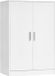 VASAGLE Schoenenkast – Wolkenwit – 5 niveaus – 2 deuren – Verstelbare planken – MDF/Spaanplaat – 60 x 36 x 90,4 cm