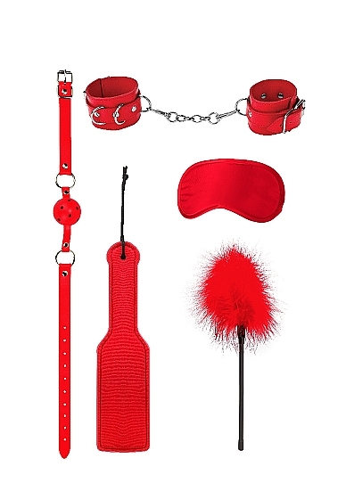 Ouch! Kits Introductory Bondage Kit #4 - Red