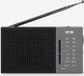 SPC Jetty Lite - Radio portable, Format compact, Grand cadran analogique, Radio AM/FM, Style élégant, Grand haut-parleur