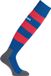 Uhlsport Team Pro Essential Stripe Voetbalkousen - Royal / Rood | Maat: 45-47