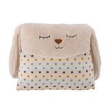 Bloomingville Mini sierkussen konijn Beige Dierenprint