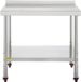 VEVOR Werktafel Keuken RVS 36x24x35 inch