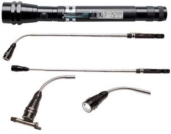 BGS 2 in 1 LED Zaklamp Werklamp met Magneet 9303