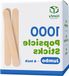 Bol 6 inch bâtonnets de glace en bois - 1000 pièces