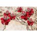 Papier peint panoramique fleurs 3D