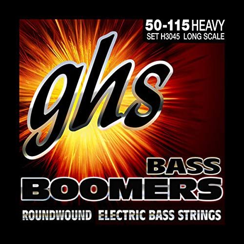GHS BASS BOOMERS String Set voor elektrische bas - H3045 - Heavy - Lange schaal - 050/115