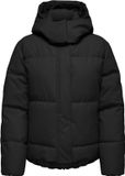 Onlagnes Only Onlagnes Coated Puffer Jacket OTW 15365796 Black Dames Maat - XL