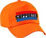 Bellatio Decorations Oranje supporter pet / cap met Nederlandse vlag - volwassenen - EK / WK - Holland fan petje / kleding