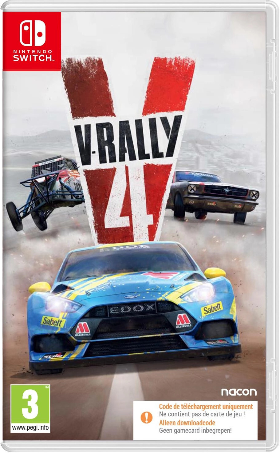 BigBen V-RALLY 4 (Code In Box) - Nintendo Switch Nintendo Switch