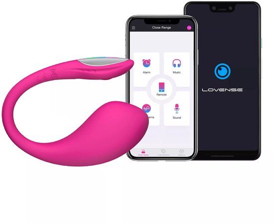 Lovense - Lush 4 Vibratie Eitje - Roze - Oplaadbaar - Bediening via mobiele app