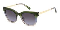 Fossil FOS 2169/G/S Green beige 51/22/140 Vrouwen Zonnebrillen