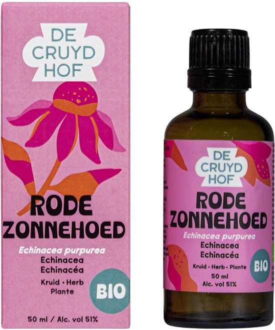 Cruydhof Rode Zonnehoed Kruid Bio - 50 ml