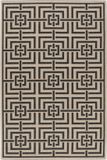 Safavieh Geometric Indoor Woven Area Rug, Beachhouse Collection, BHS128, in Grey & Neutral, 155 X 229 cm
