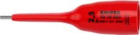 Knipex Dopsleutel 3/8" Hex.2.5 - 9839025