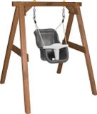 AXI Baby Schommel Bruin/Grijs/Wit