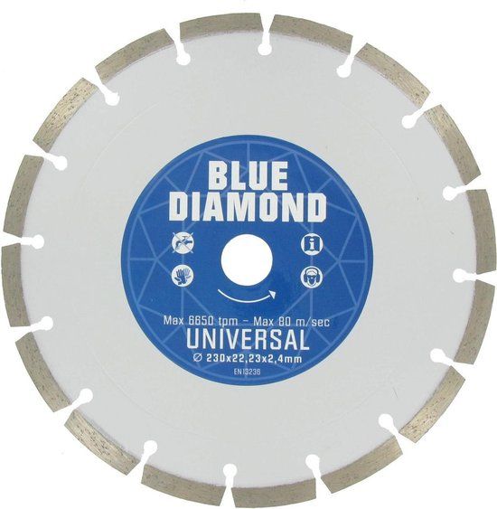 Carat Blue Diamond Diamantzaag - 230mm - CEBD230310